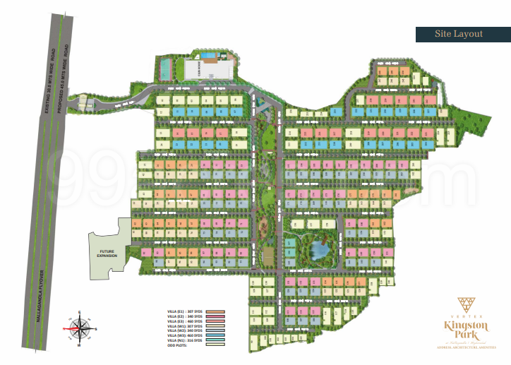 Vertex Kingston Park floor plan layout